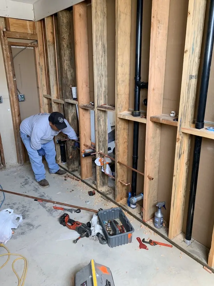 Commercial rough-in plumbing for Gas Line Repair in Barlows S-d